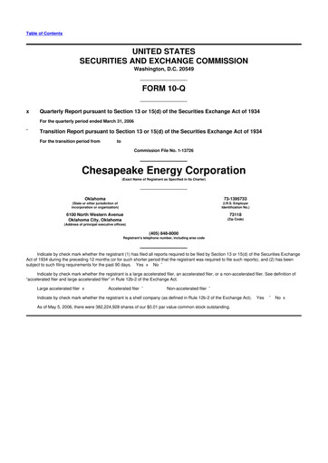 Thumbnail Expand Energy 10-Q Quarterly Report FY 