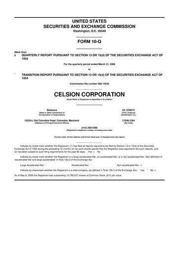 Vorschaubild Imunon 10-Q Quartalsbericht  