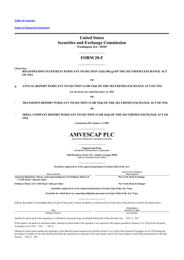 Thumbnail Invesco
 20-F Annual Report 