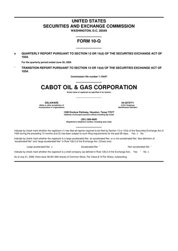 Thumbnail Coterra Energy 10-Q Quarterly Report FY 