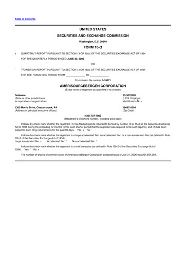 Thumbnail Cencora 10-Q Quarterly Report FY 