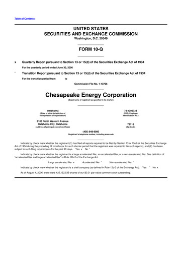 Thumbnail Expand Energy 10-Q Quarterly Report FY 