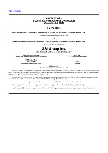 Miniature Novanta 10-Q Rapport trimestriel  