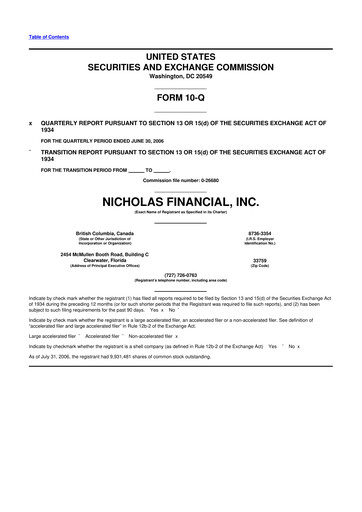 Thumbnail Old Market Capital Corporation 10-Q Quarterly Report FY 