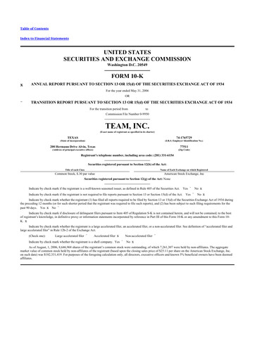 Thumbnail Team Inc 10-K Annual Report 