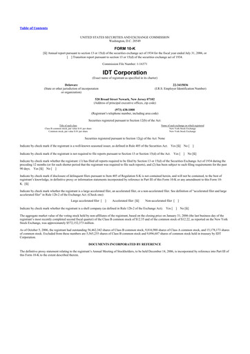 Thumbnail IDT Corporation
 10-K Annual Report 