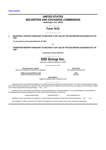 Miniature Novanta 10-Q Rapport trimestriel  