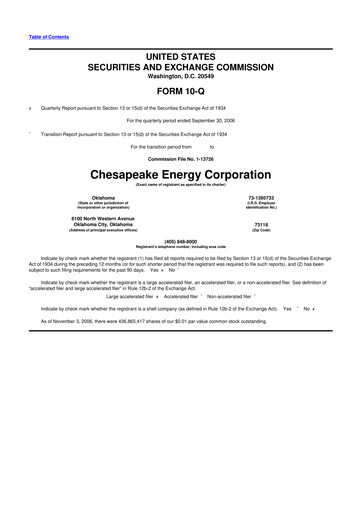 Thumbnail Expand Energy 10-Q Quarterly Report FY 