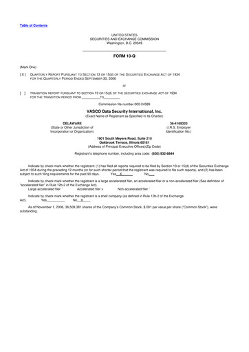 Thumbnail OneSpan 10-Q Quarterly Report FY 