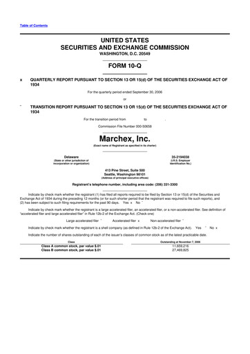 Thumbnail Marchex 10-Q Quarterly Report FY 