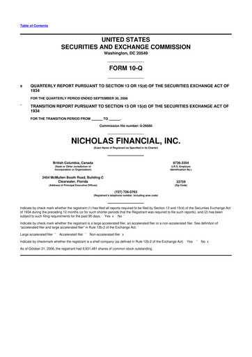 Thumbnail Old Market Capital Corporation 10-Q Quarterly Report FY 