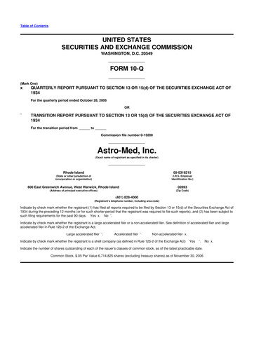 Thumbnail AstroNova, Inc. 10-Q Quarterly Report FY 