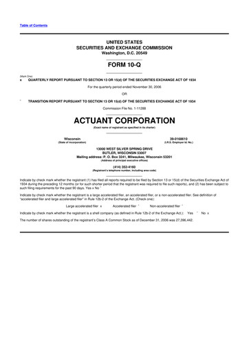 Thumbnail Enerpac Tool Group
 10-Q Quarterly Report FY 