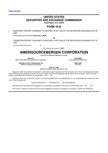 Thumbnail Cencora 10-Q Quarterly Report FY 