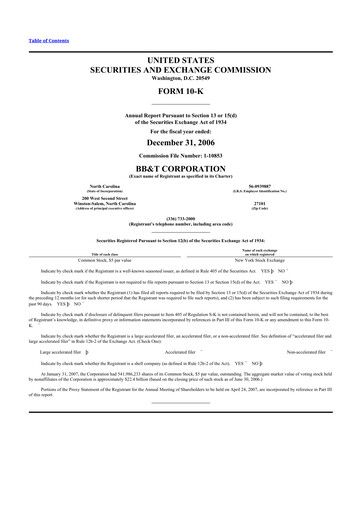 Thumbnail Truist Financial Corporation 10-K Annual Report 