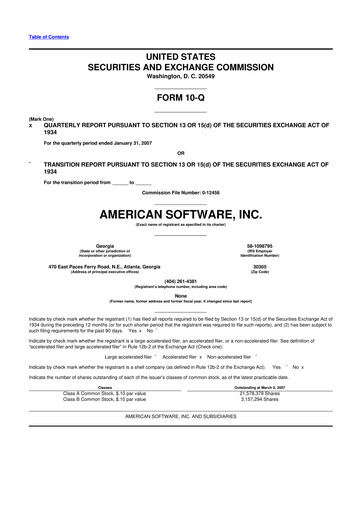 Thumbnail Logility Supply Chain Solutions 10-Q Quarterly Report FY 