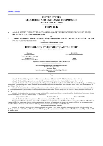 Thumbnail Oxford Square Capital
 10-K Annual Report 