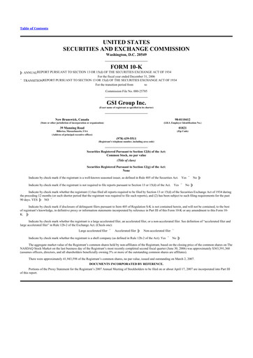 Vorschaubild Novanta 10-K Jahresbericht 