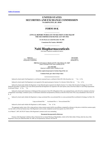 Miniature Vaxart 10-K Rapport annuel 