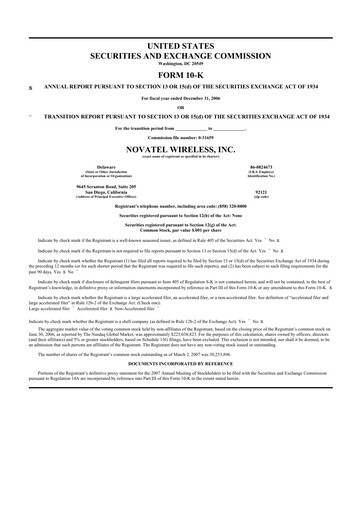 Vorschaubild Inseego 10-K Jahresbericht 