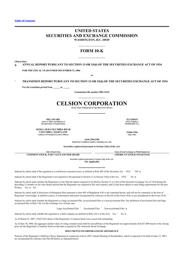 Vorschaubild Imunon 10-K Jahresbericht 