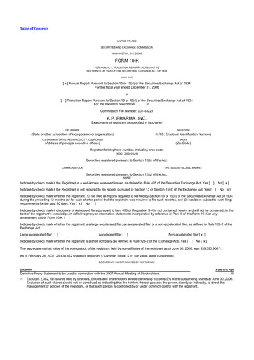 Vorschaubild Heron Therapeutics 10-K Jahresbericht 