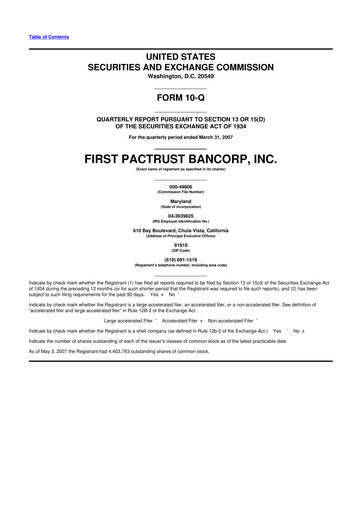Thumbnail Banc of California 10-Q Quarterly Report FY 
