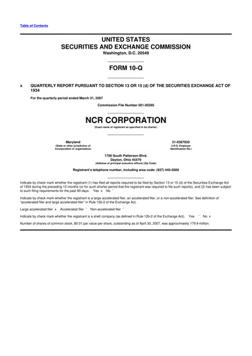 Thumbnail NCR Voyix Corporation 10-Q Quarterly Report FY 