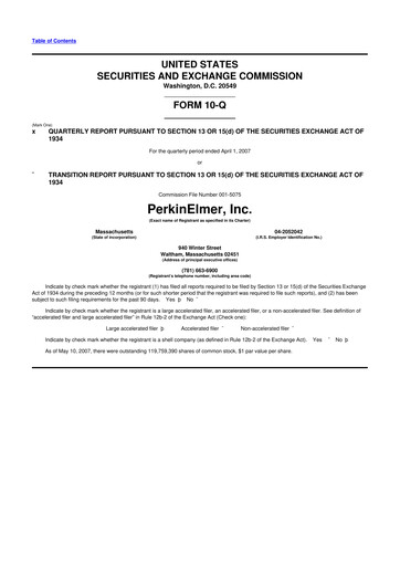 Thumbnail Revvity 10-Q Quarterly Report FY 