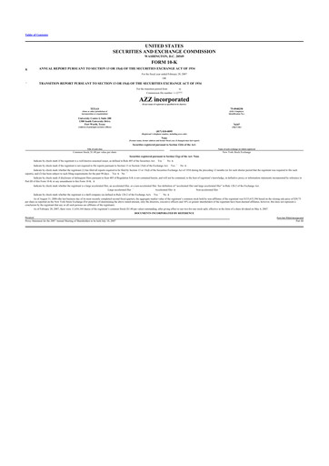 Thumbnail AZZ 10-K Annual Report 