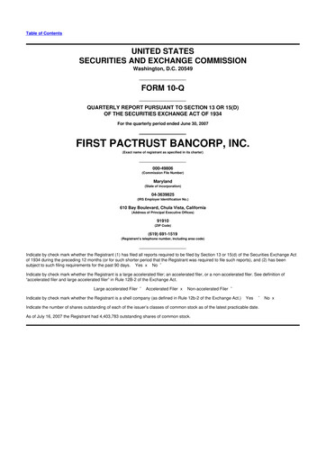 Thumbnail Banc of California 10-Q Quarterly Report FY 