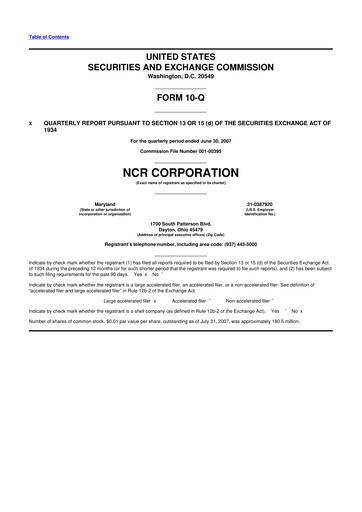 Thumbnail NCR Voyix Corporation 10-Q Quarterly Report FY 