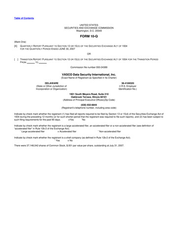 Thumbnail OneSpan 10-Q Quarterly Report FY 