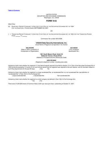 Thumbnail OneSpan 10-Q Quarterly Report FY 