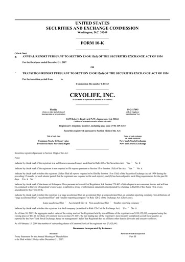 Thumbnail Artivion 10-K Annual Report 