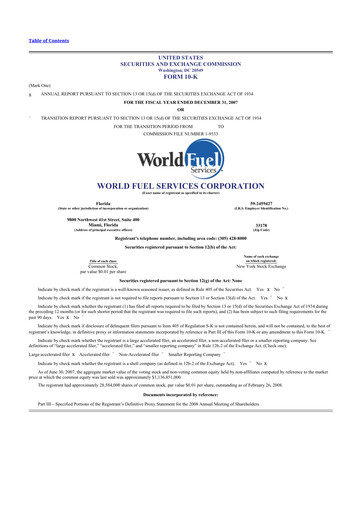 Miniature World Kinect 10-K Rapport annuel 