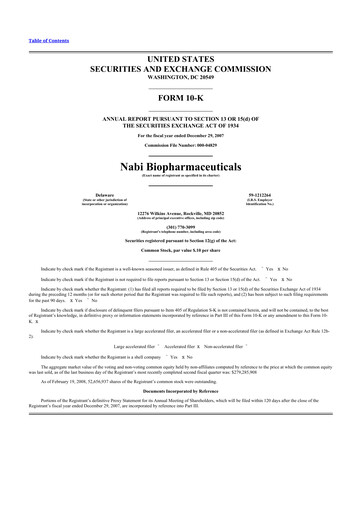 Miniature Vaxart 10-K Rapport annuel 