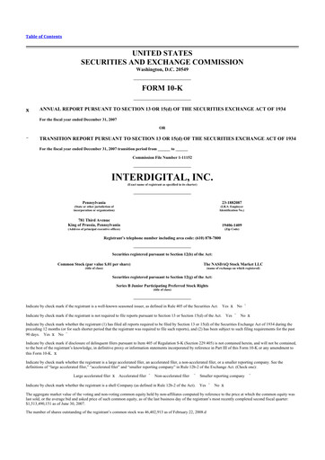 Thumbnail InterDigital
 10-K Annual Report 