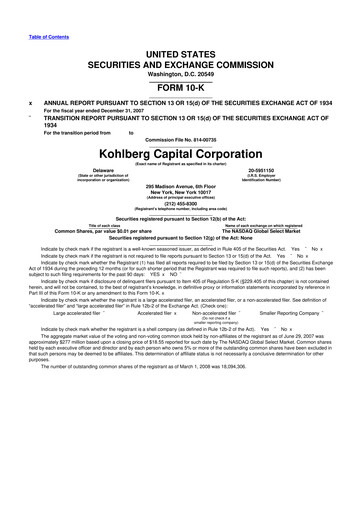 Vorschaubild BCP Investment Corporation 10-K Jahresbericht 