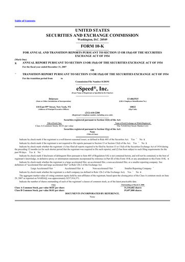 Thumbnail BGC Group
 10-K Annual Report 