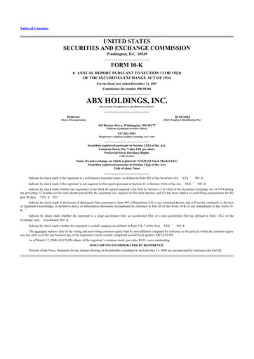 Thumbnail Air Transport Services Group 10-K Annual Report 