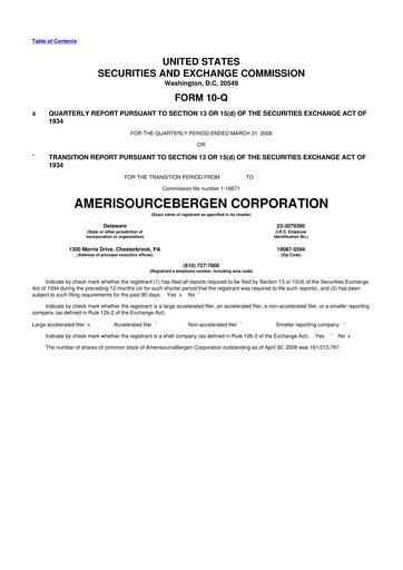 Thumbnail Cencora 10-Q Quarterly Report FY 