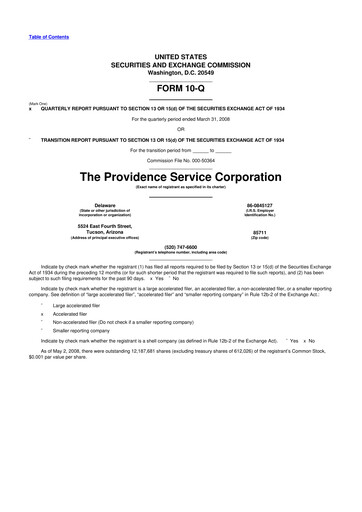 Thumbnail ModivCare 10-Q Quarterly Report FY 