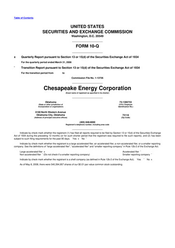 Thumbnail Expand Energy 10-Q Quarterly Report FY 
