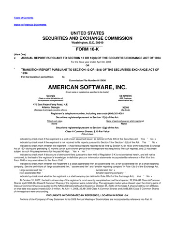 Thumbnail Logility Supply Chain Solutions 10-K Annual Report 