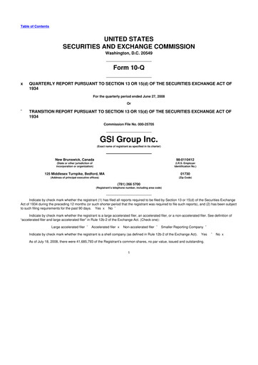 Miniature Novanta 10-Q Rapport trimestriel  