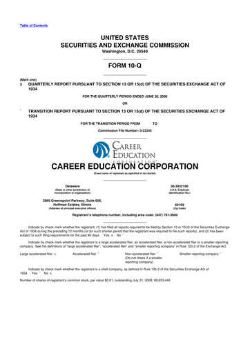 Miniature Perdoceo Education 10-Q Rapport trimestriel  