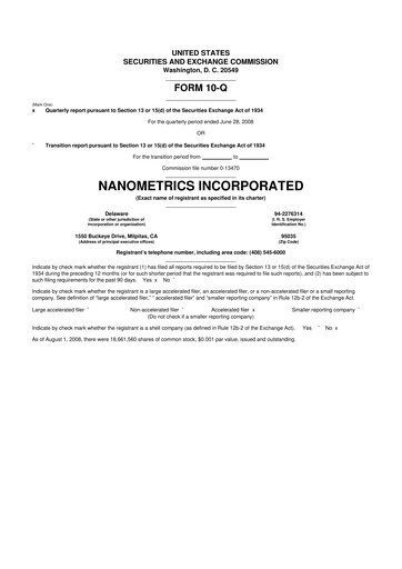 Thumbnail Onto Innovation 10-Q Quarterly Report FY 