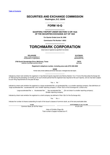 Thumbnail Globe Life
 10-Q Quarterly Report FY 