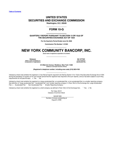 Thumbnail Flagstar Bank 10-Q Quarterly Report FY 